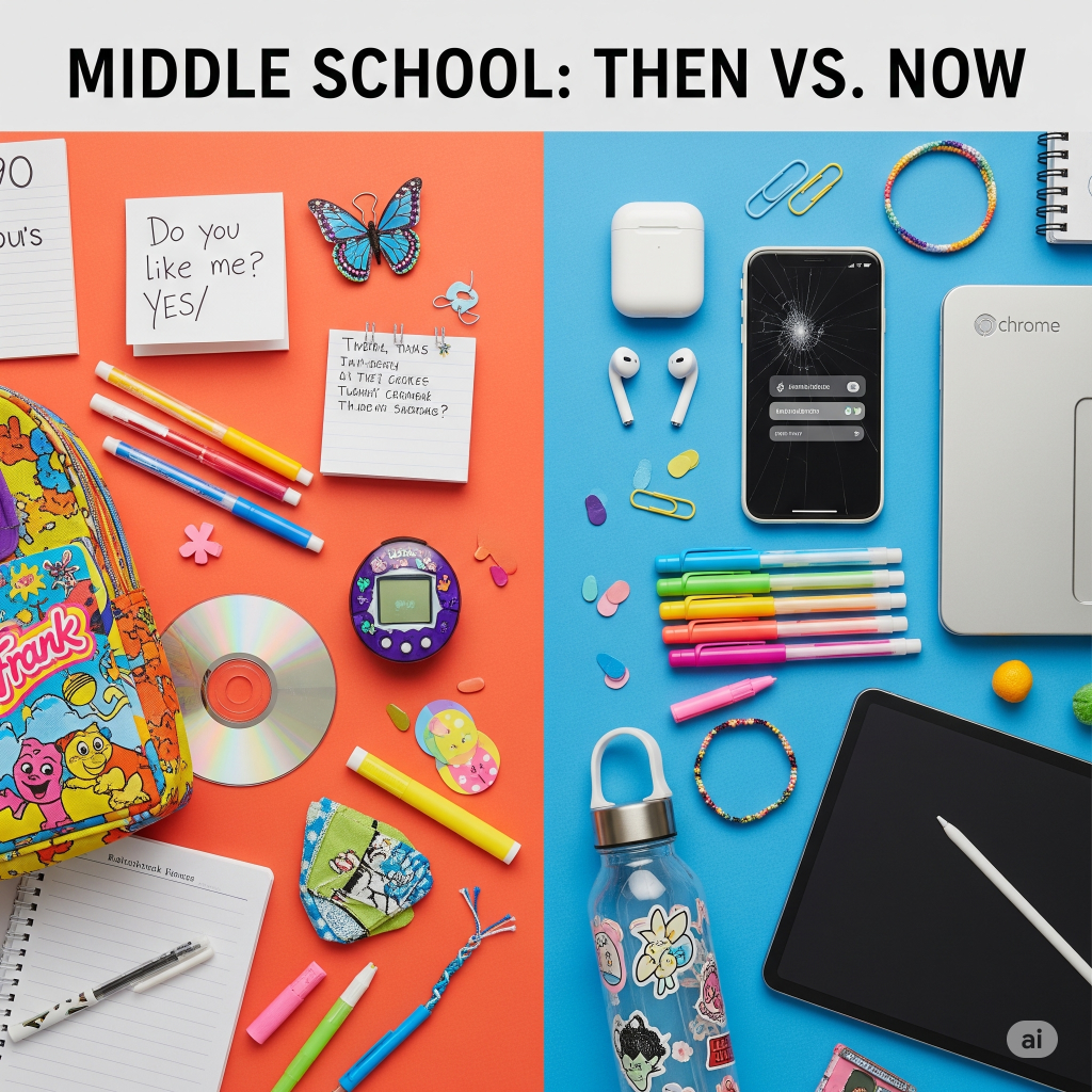 Middle School…Then vs.&nbsp;Now